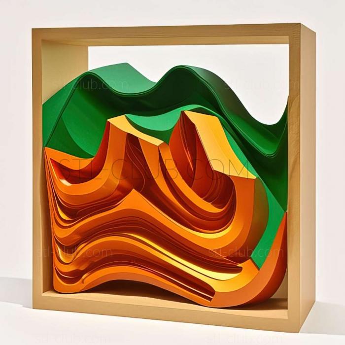 3D model Howard Hodgkin (STL)